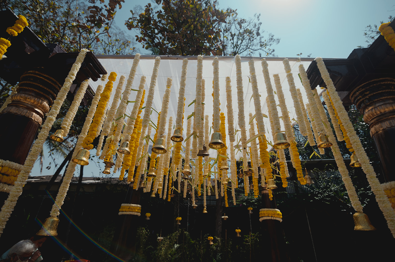Sacred Chimes Marigold Canopy