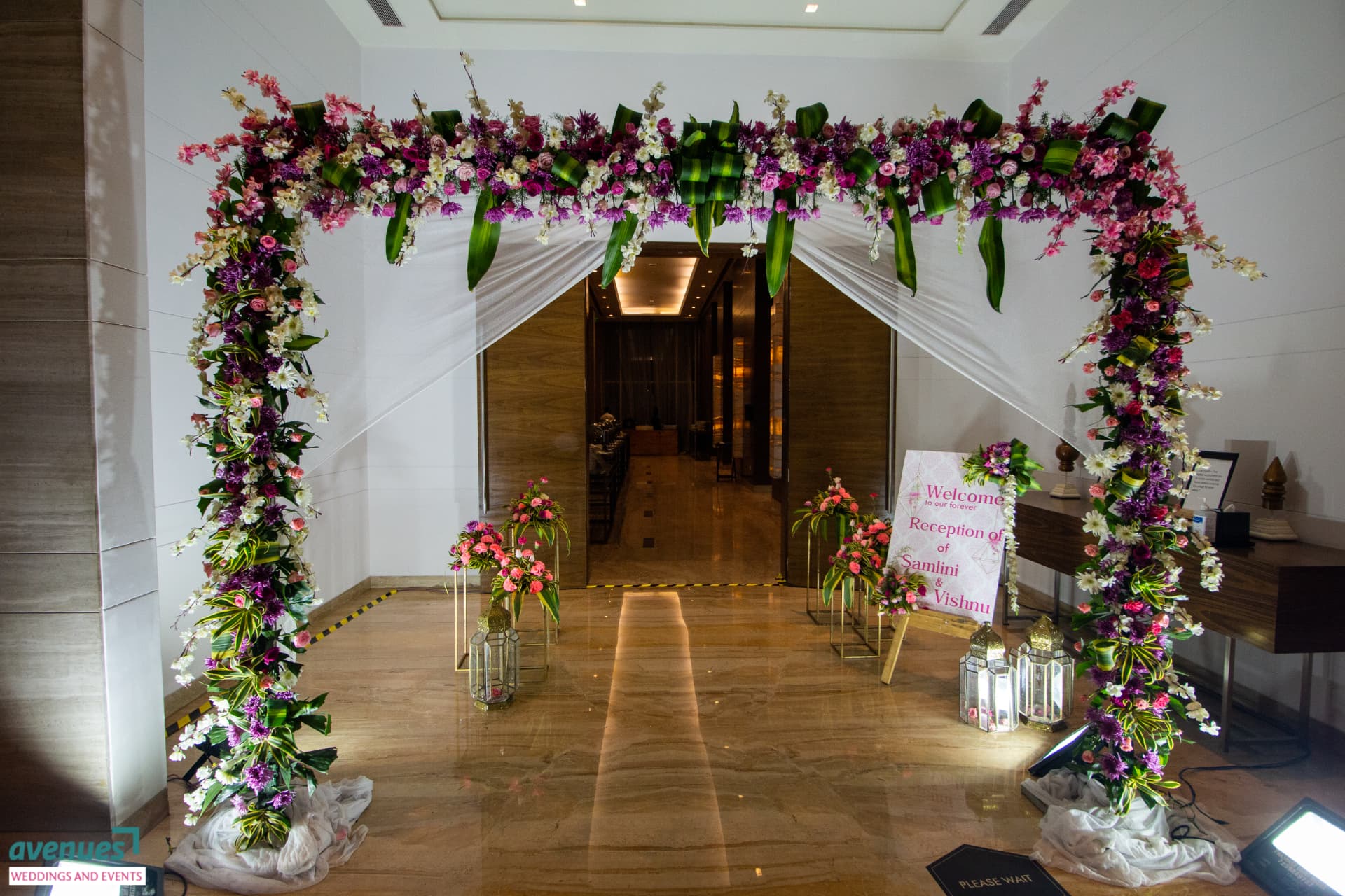 Welcome Reception Archway