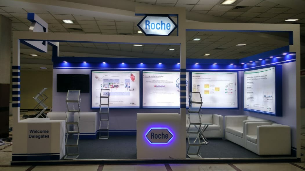 Roche Corporate Exhibition Booth