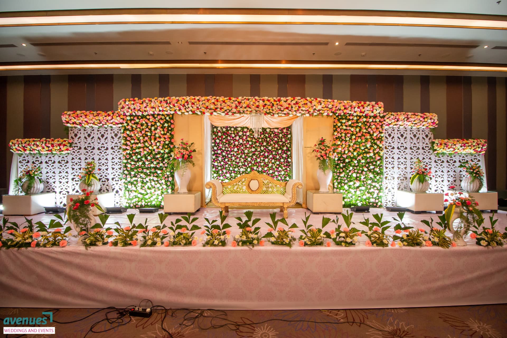 Regal Bloom Reception Stage