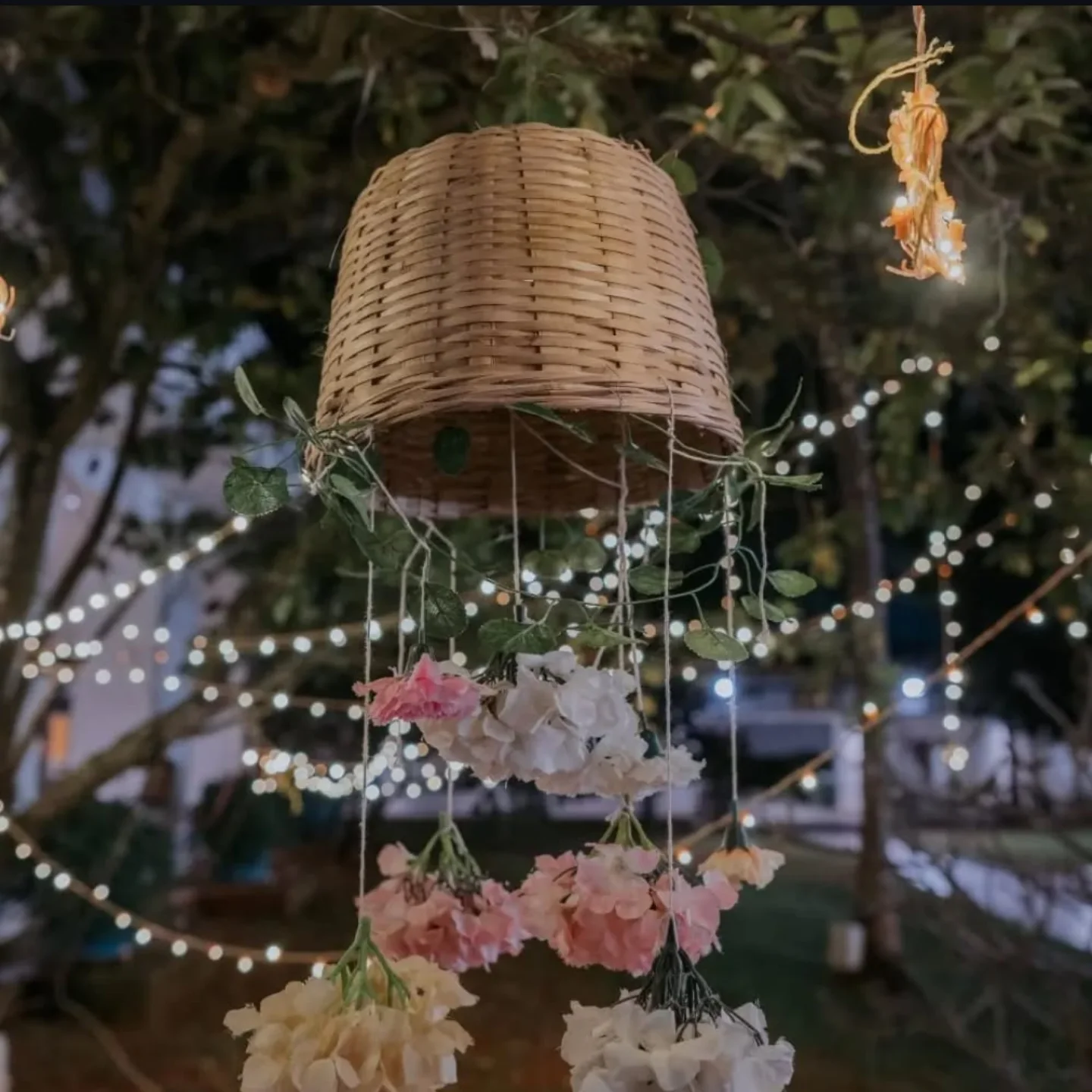 Bohemian Bloom Chandelier