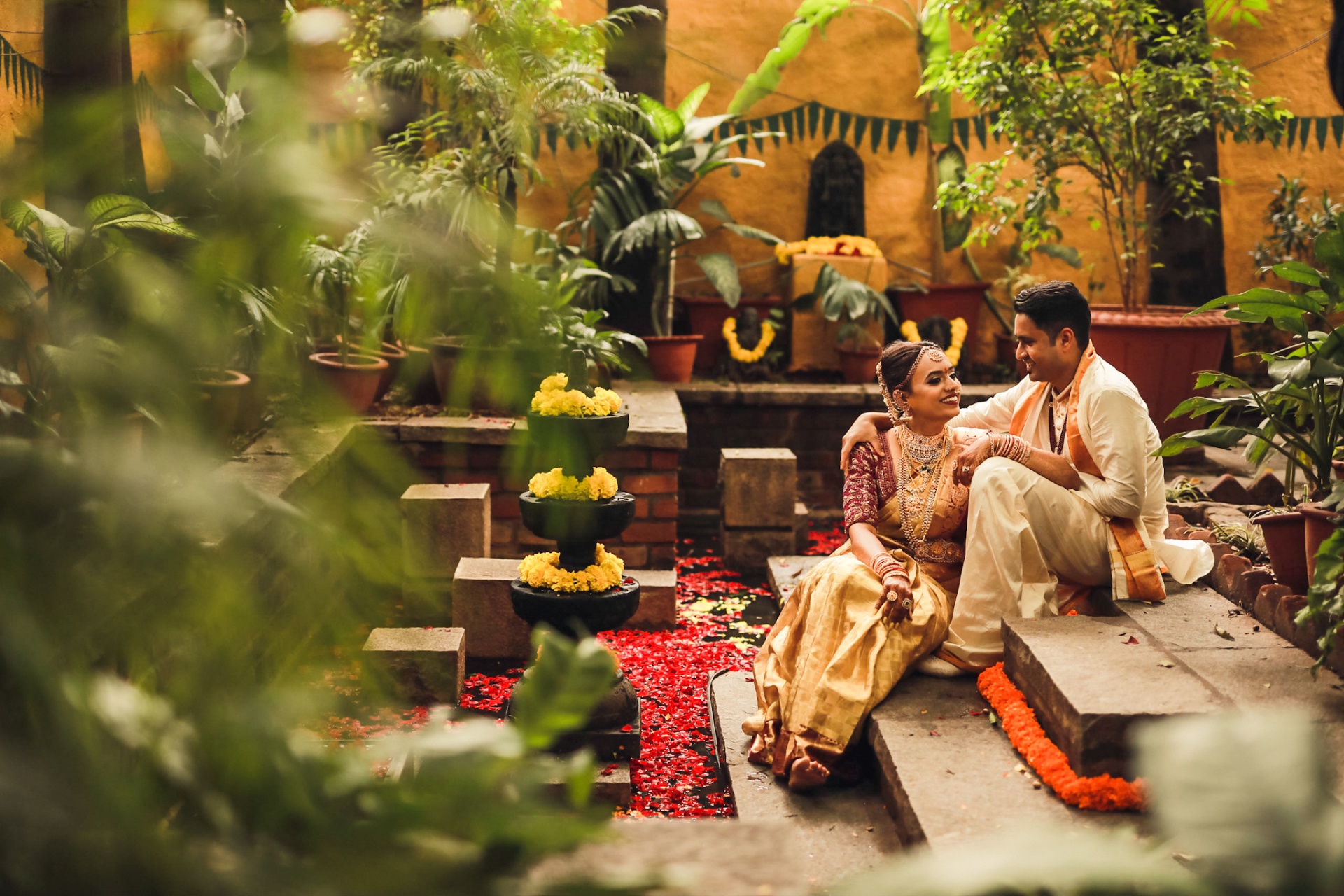 Courtyard Marigold Ceremony