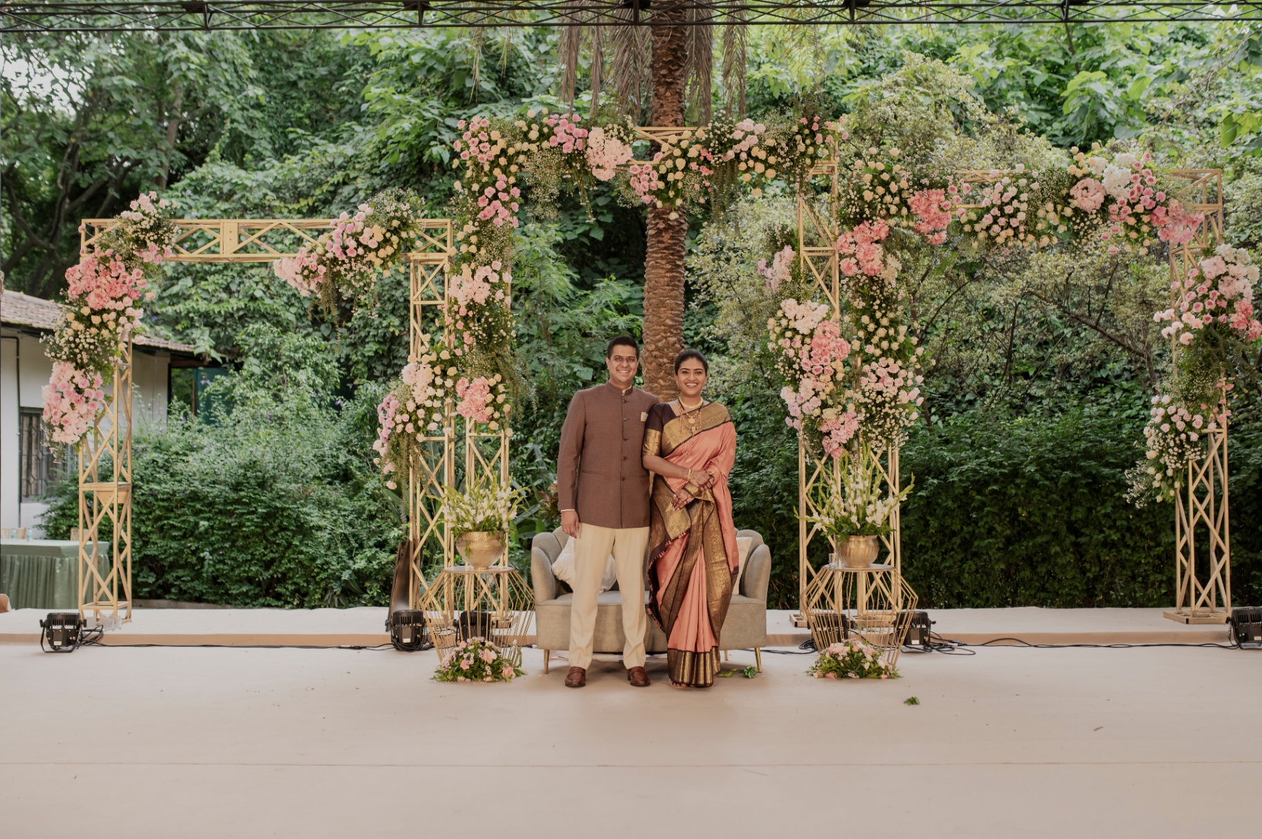 Blush Garden Reception