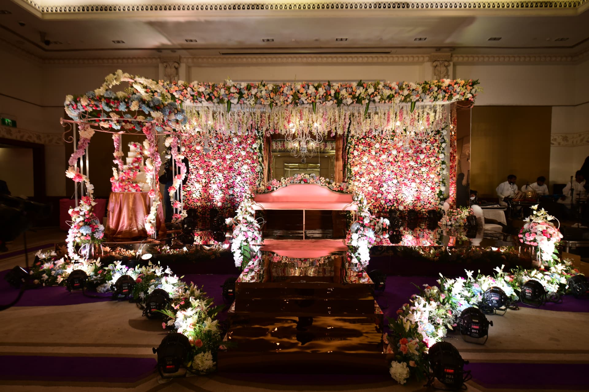 Grand Floral Reception Stage